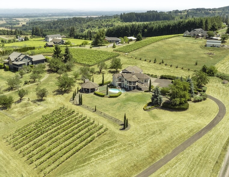8580 SE Hillview Dr, Amity, OR for sale - Aerial - Image 1 of 48