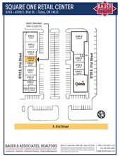 6703-6709 E 81st St, Tulsa, OK for lease Site Plan- Image 2 of 2