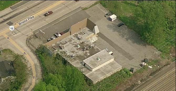 8100 Bristol Pike, Levittown, PA for lease - Aerial - Image 2 of 5