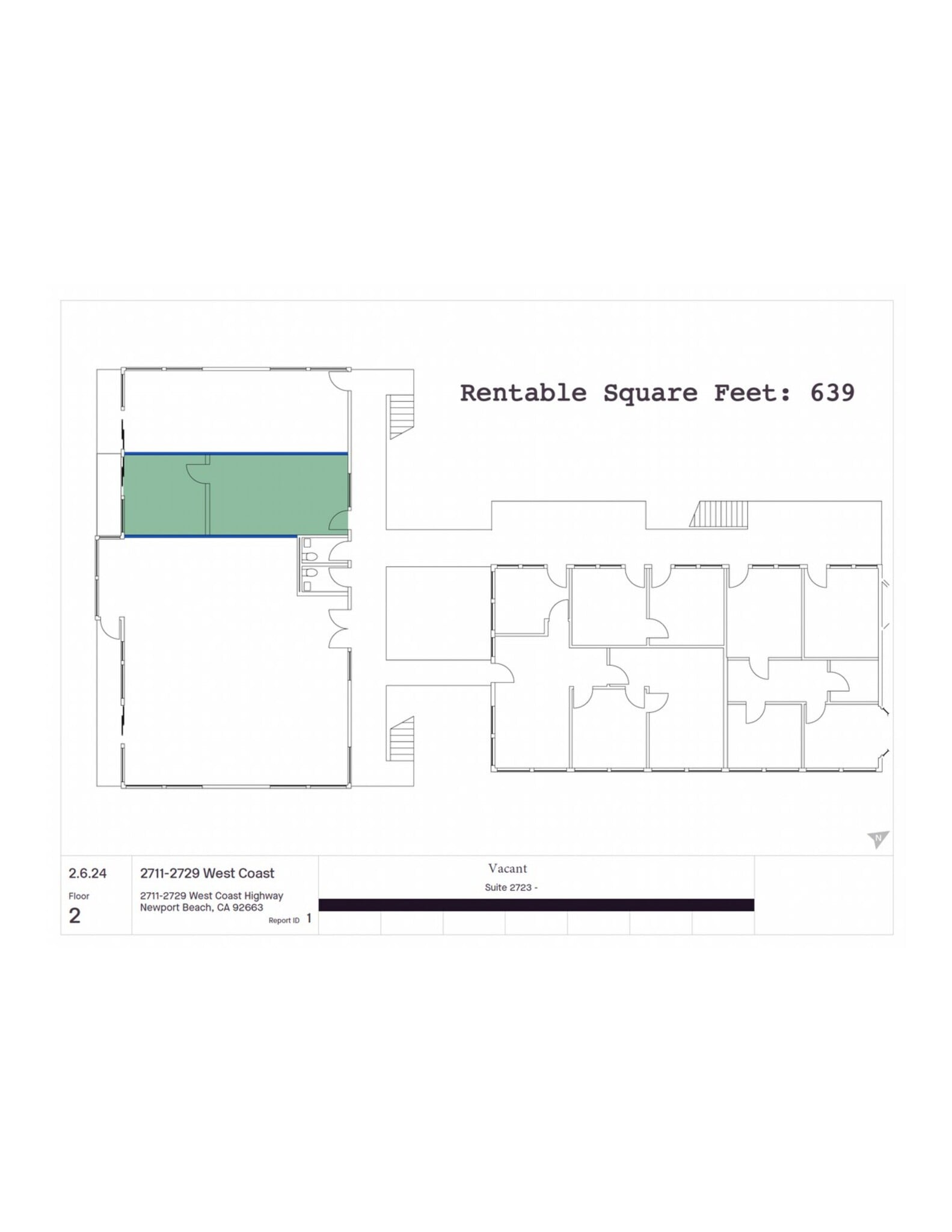 2711-2729 W Coast Hwy, Newport Beach, CA for lease Site Plan- Image 1 of 3