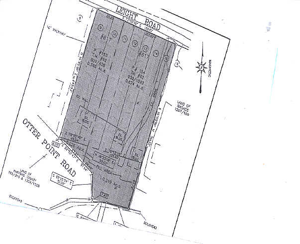 601 Otter Point Rd, Abingdon, MD for sale Plat Map- Image 1 of 1