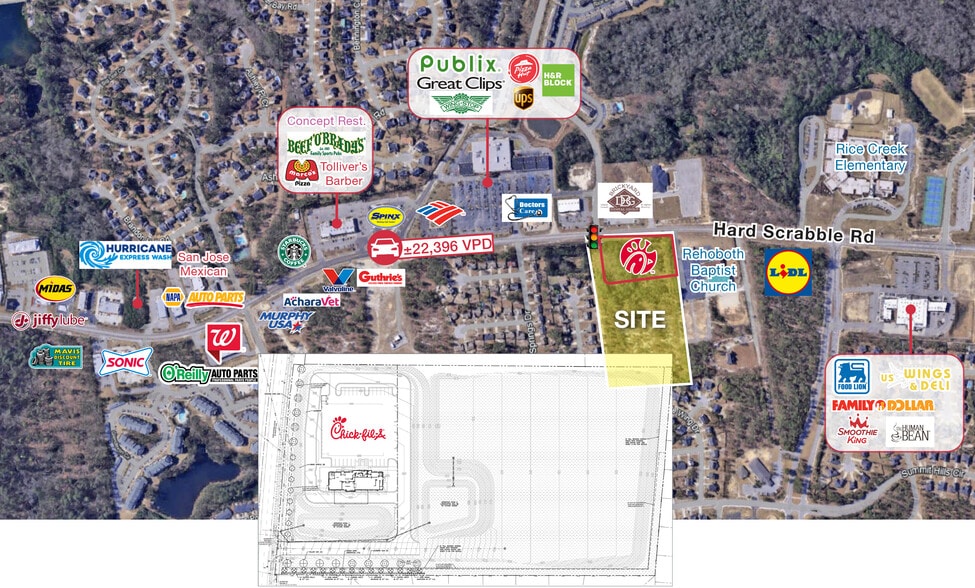 4642 Hard Scrabble Rd, Columbia, SC for sale - Building Photo - Image 3 of 4