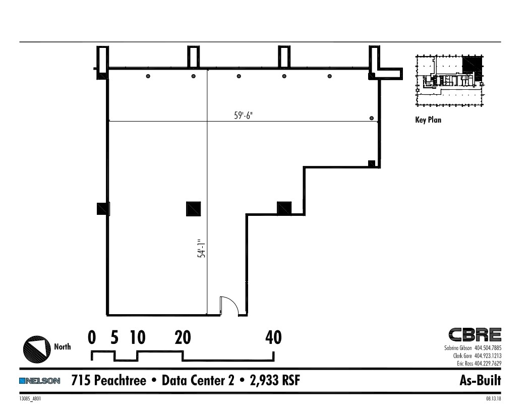 715 Peachtree St NE, Atlanta, GA for lease Floor Plan- Image 1 of 1