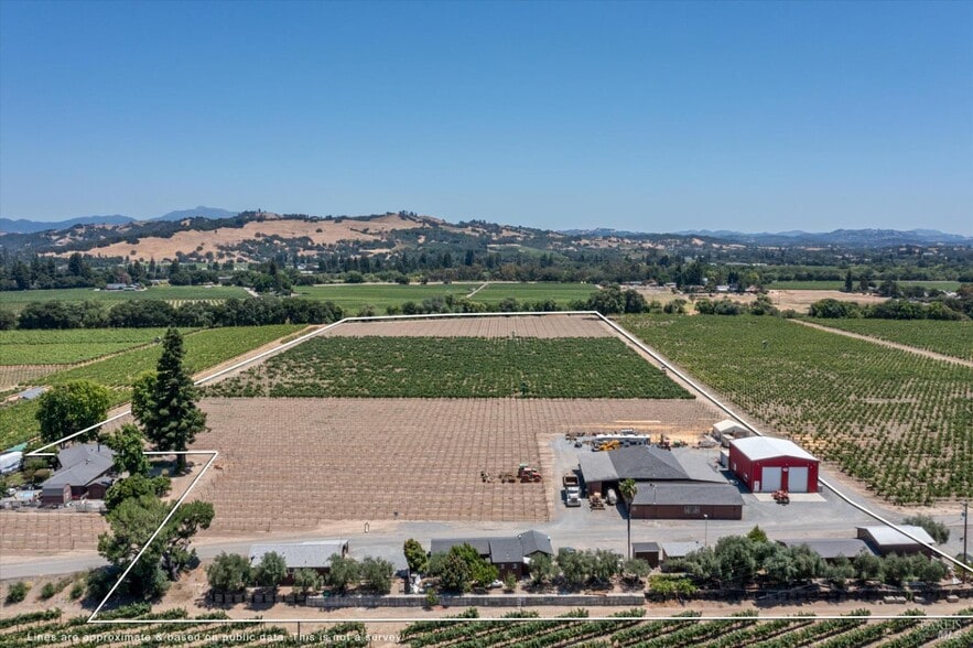 1558 Magnolia Dr, Healdsburg, CA for sale - Aerial - Image 3 of 30