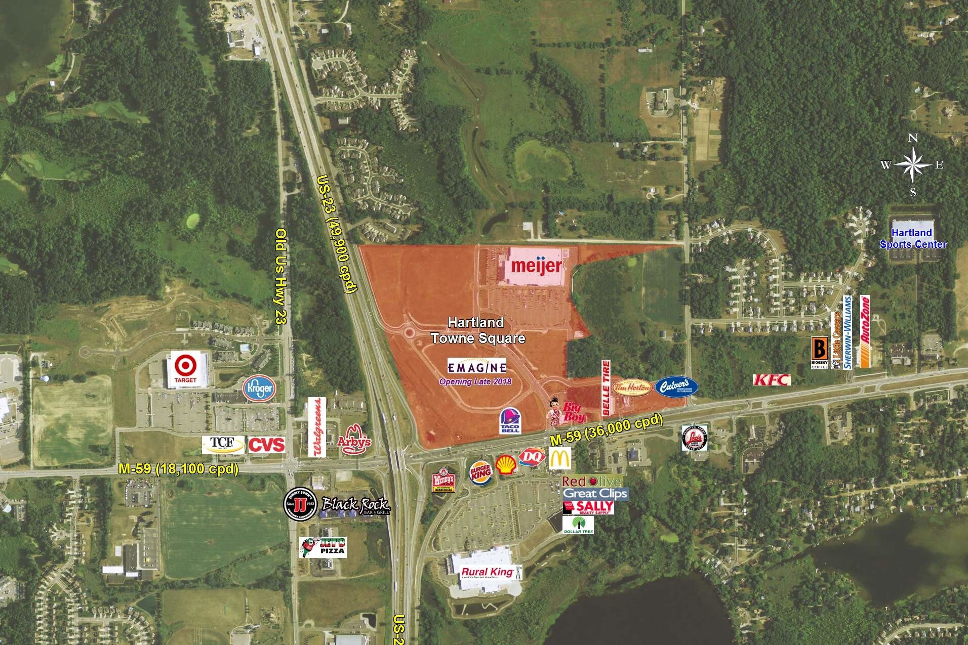 M-59 & US 23 Rd, Hartland, MI for sale Other- Image 1 of 1