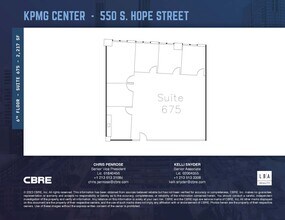 550 S Hope St, Los Angeles, CA for lease Floor Plan- Image 1 of 1