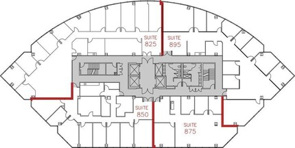 4660 La Jolla Village Dr, San Diego, CA for lease Floor Plan- Image 1 of 1