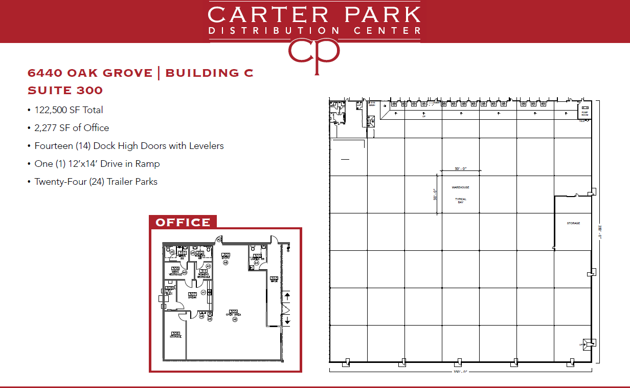 6401 Will Rogers Blvd, Fort Worth, TX for lease Floor Plan- Image 1 of 1