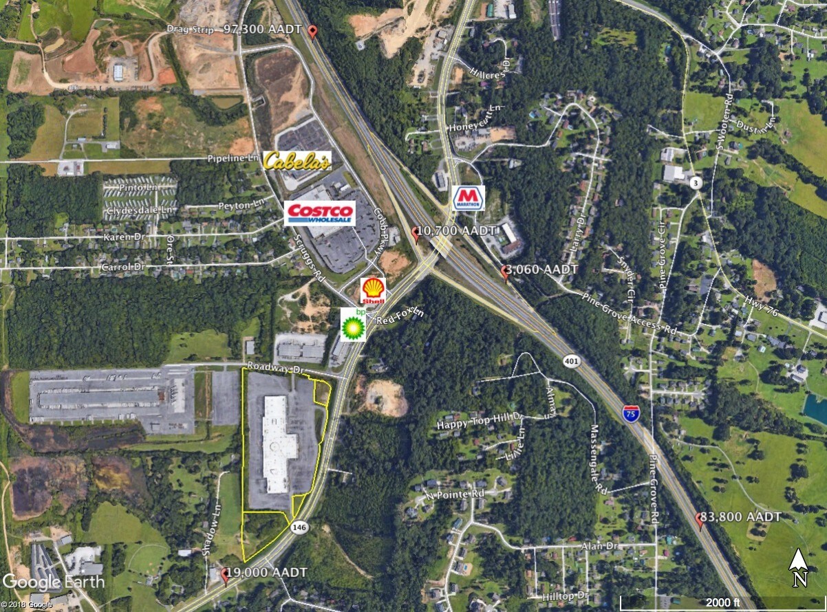 4031 Cloud Springs Rd, Ringgold, GA for sale Aerial- Image 1 of 1