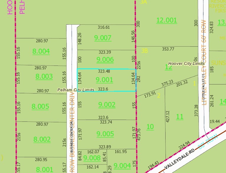 151 Business Center Dr, Birmingham, AL for lease - Plat Map - Image 2 of 3