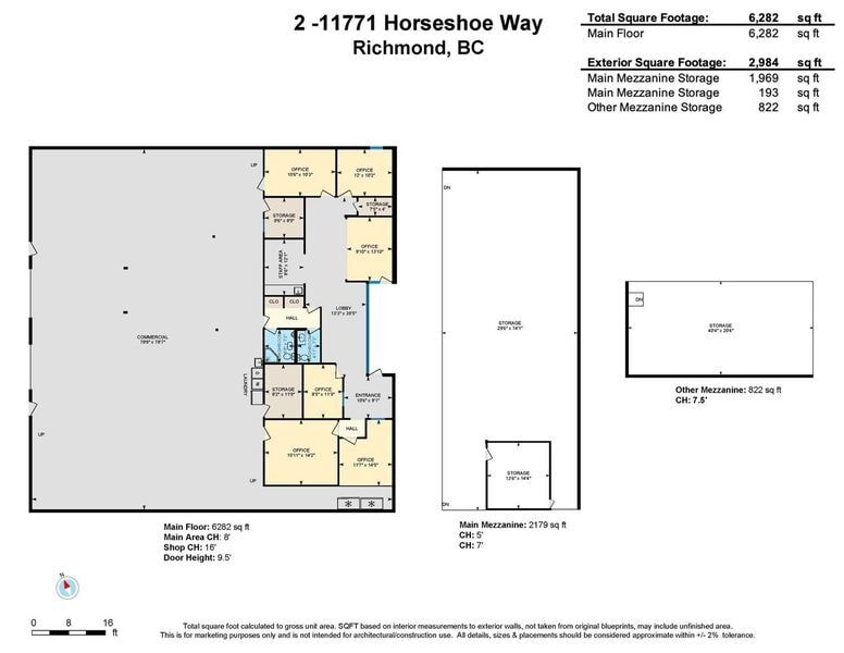 11771 Horseshoe Way, Richmond, BC V7A 4V4 - Unit 2 -  - Floor Plan - Image 1 of 1