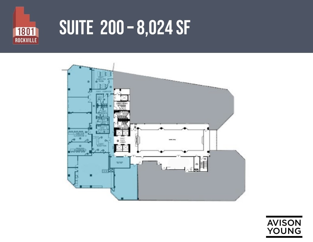 1801 Rockville Pike, Rockville, MD for lease Floor Plan- Image 1 of 1
