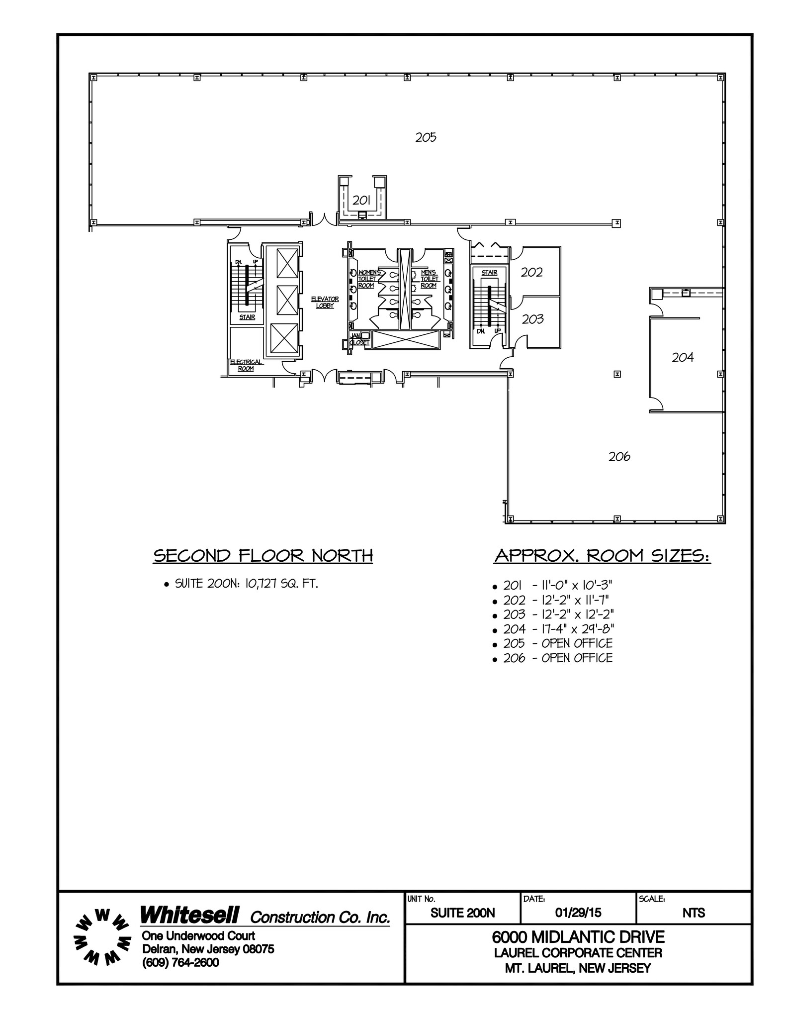 6000 Midlantic Dr, Mount Laurel, NJ for lease Site Plan- Image 1 of 2