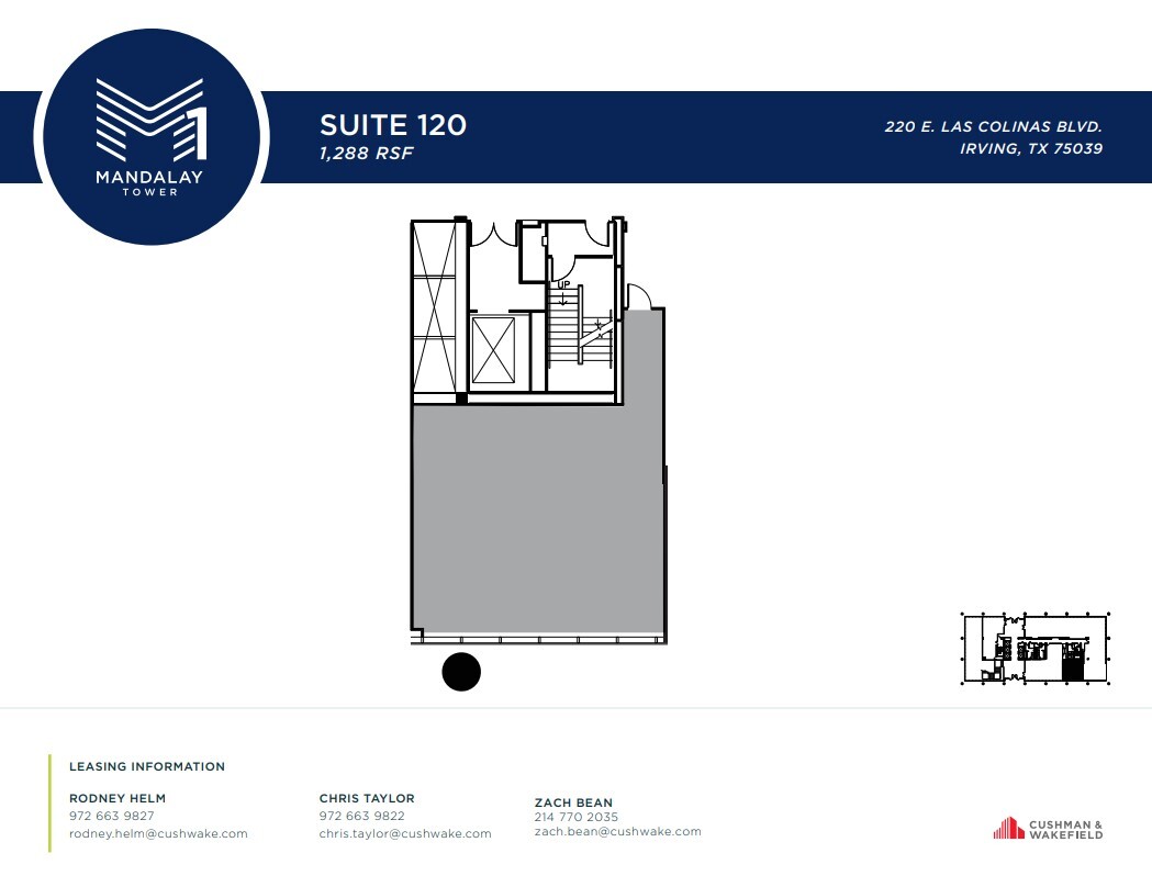 220 E Las Colinas Blvd, Irving, TX for lease Floor Plan- Image 1 of 1