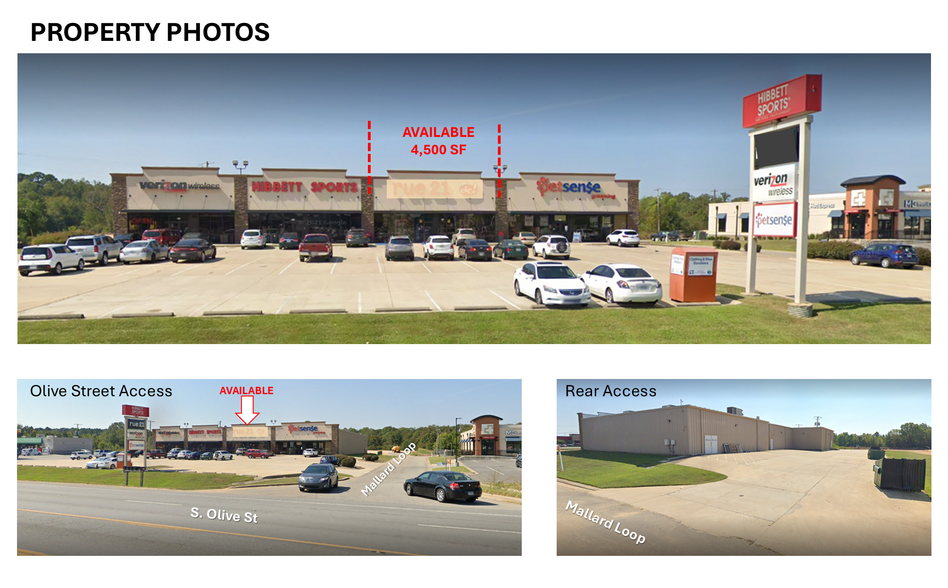 5514 S Olive St, Pine Bluff, AR for lease - Building Photo - Image 2 of 4