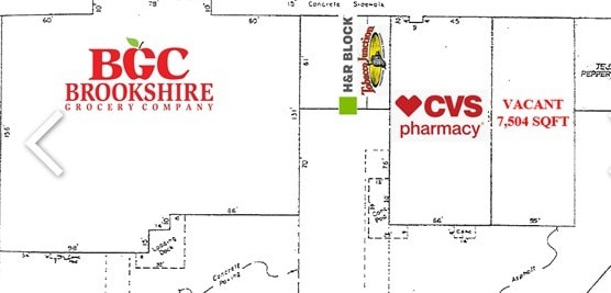1300-1412 Broadway Ave, Gladewater, TX for lease Floor Plan- Image 1 of 1
