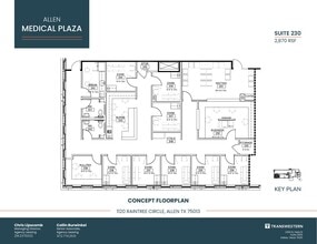 1120 Raintree Cir, Allen, TX for lease Floor Plan- Image 1 of 1