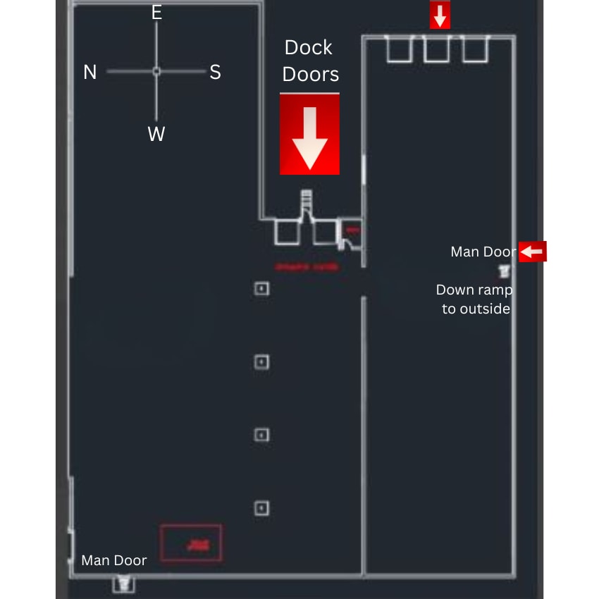 501 Newman St, Mansfield, OH for lease Floor Plan- Image 1 of 1