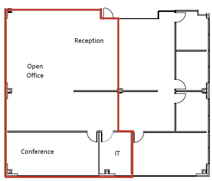 12701 Marblestone Dr, Woodbridge, VA for lease Floor Plan- Image 1 of 6