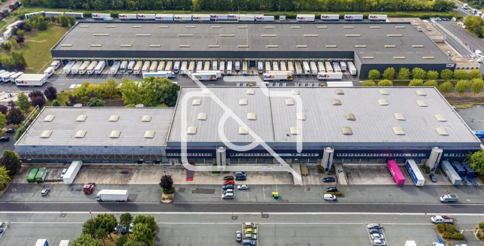 Industrial in Lieusaint for lease Aerial- Image 1 of 4