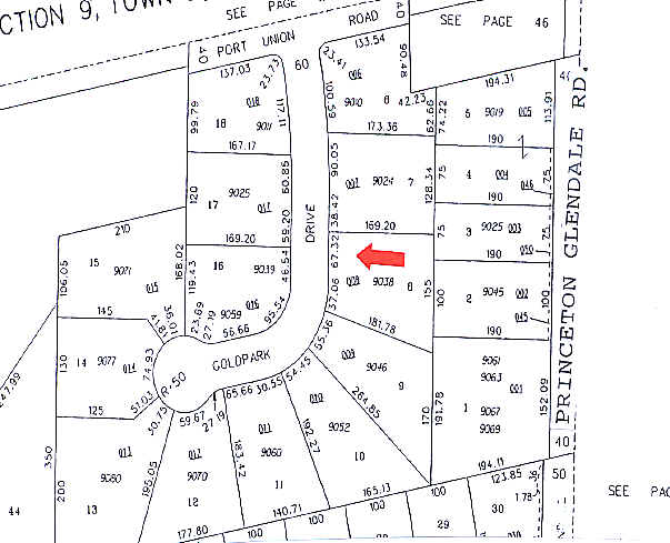 9036 Goldpark Dr, Hamilton, OH for sale - Plat Map - Image 2 of 3