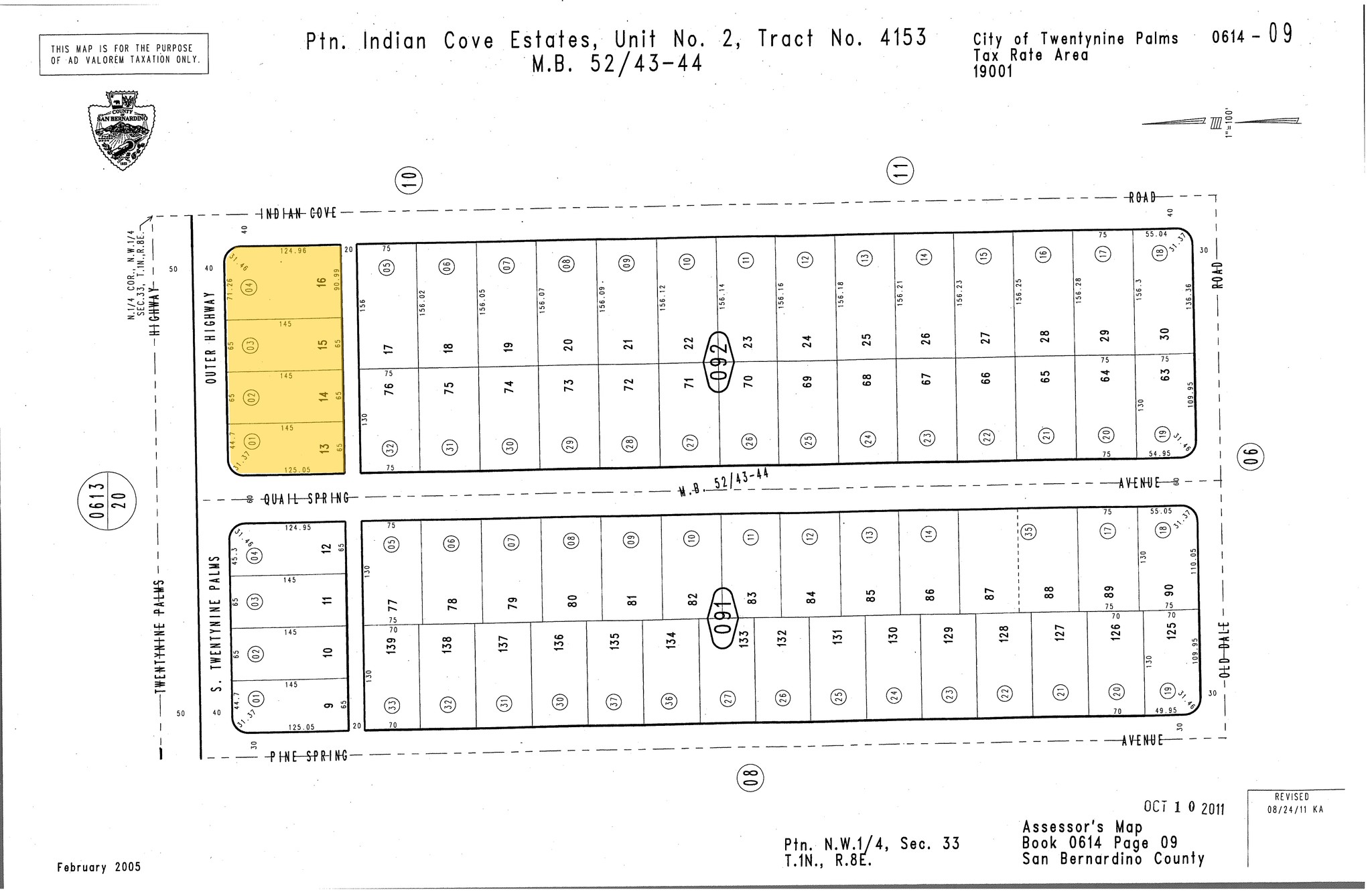 Twentynine Palms Hwy, Twentynine Palms, CA for sale Primary Photo- Image 1 of 1