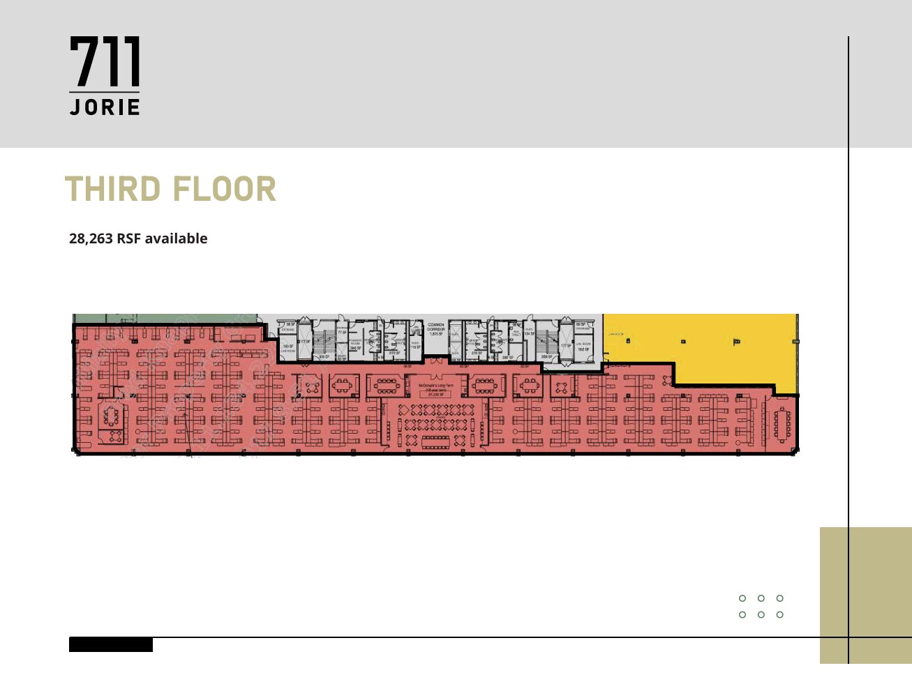 711 Jorie Blvd, Oak Brook, IL for lease Floor Plan- Image 1 of 1