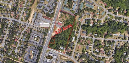 5818 Ramsey St, Fayetteville, NC - aerial  map view