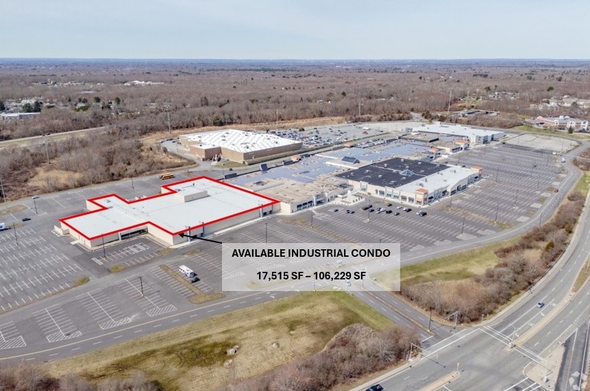 262 Swansea Mall Dr, Swansea, MA for lease Aerial- Image 1 of 9