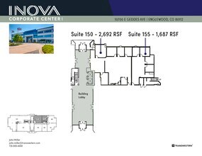 10700 E Geddes Ave, Englewood, CO for lease Floor Plan- Image 2 of 4