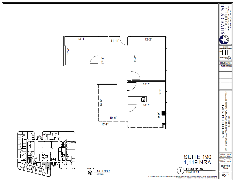 15311 Vantage Pky W, Houston, TX for lease Floor Plan- Image 1 of 1