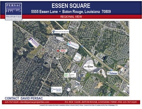 5555 Essen Ln, Baton Rouge, LA - aerial  map view - Image1