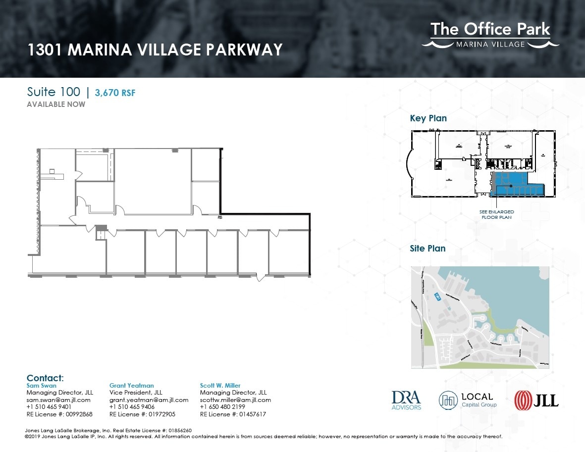 1001 Marina Village Pky, Alameda, CA for lease Floor Plan- Image 1 of 1