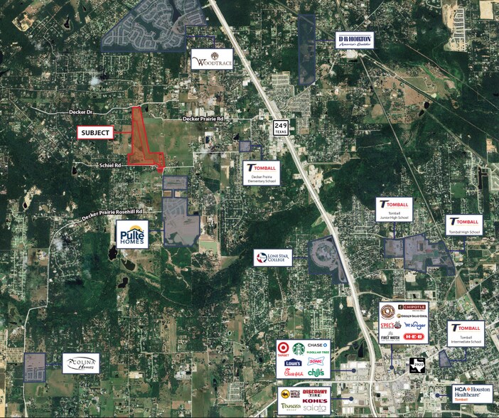 26119 Decker Prairie Rosehill rd, Magnolia, TX 77355 Land for Sale