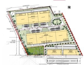 1331 Av De La Gare, Mascouche, QC for lease Site Plan- Image 1 of 2