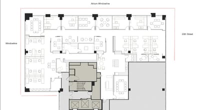 2001 K St NW, Washington, DC for lease Floor Plan- Image 1 of 1