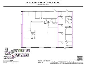 3300-3352 Walnut Bend Ln, Houston, TX for lease Floor Plan- Image 2 of 2