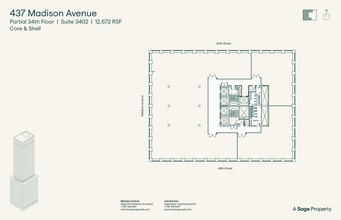 437 Madison Ave, New York, NY for lease Floor Plan- Image 2 of 2