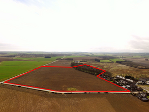 Udny Station, Ellon, ABD - aerial  map view