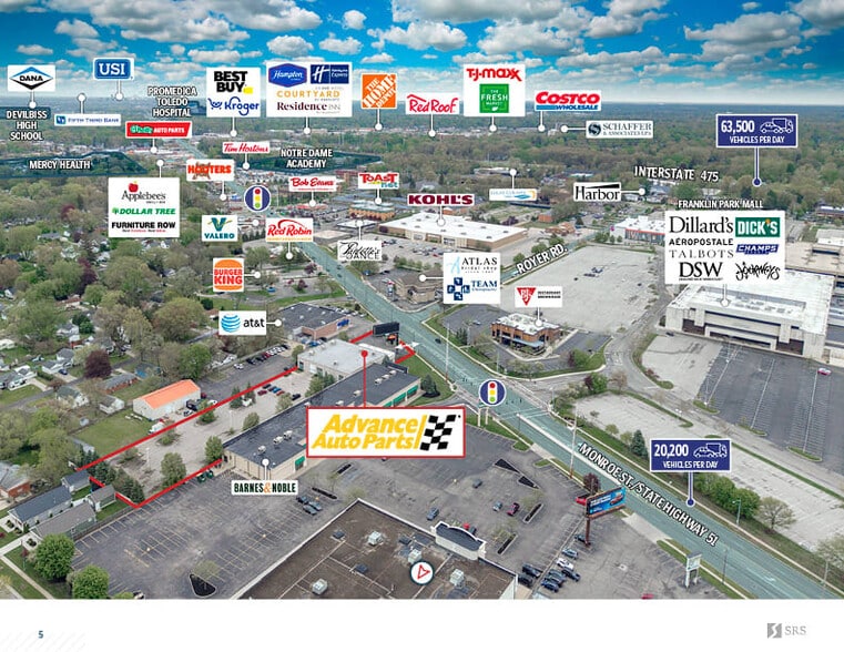 4920 Monroe St, Toledo, OH for sale - Building Photo - Image 3 of 6