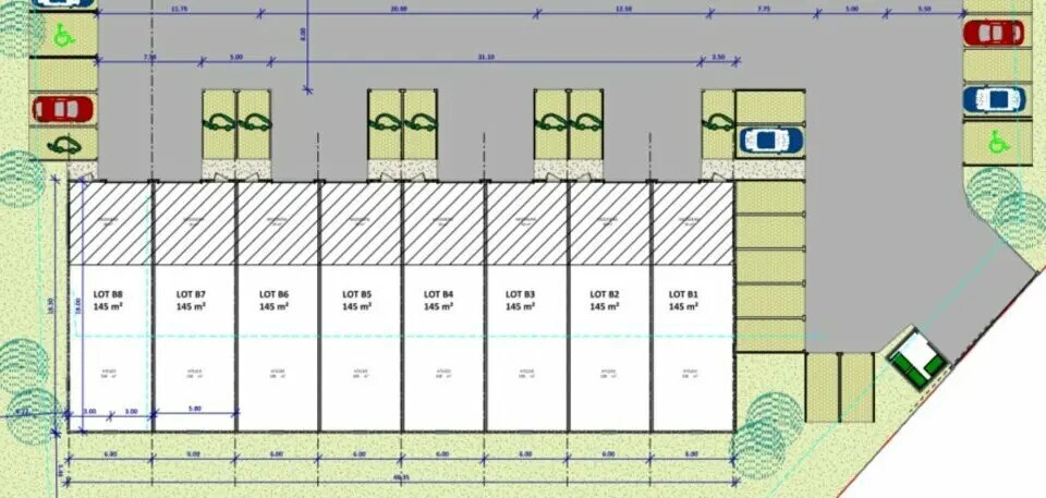 Flex in Marcilloles for sale - Site Plan - Image 1 of 7
