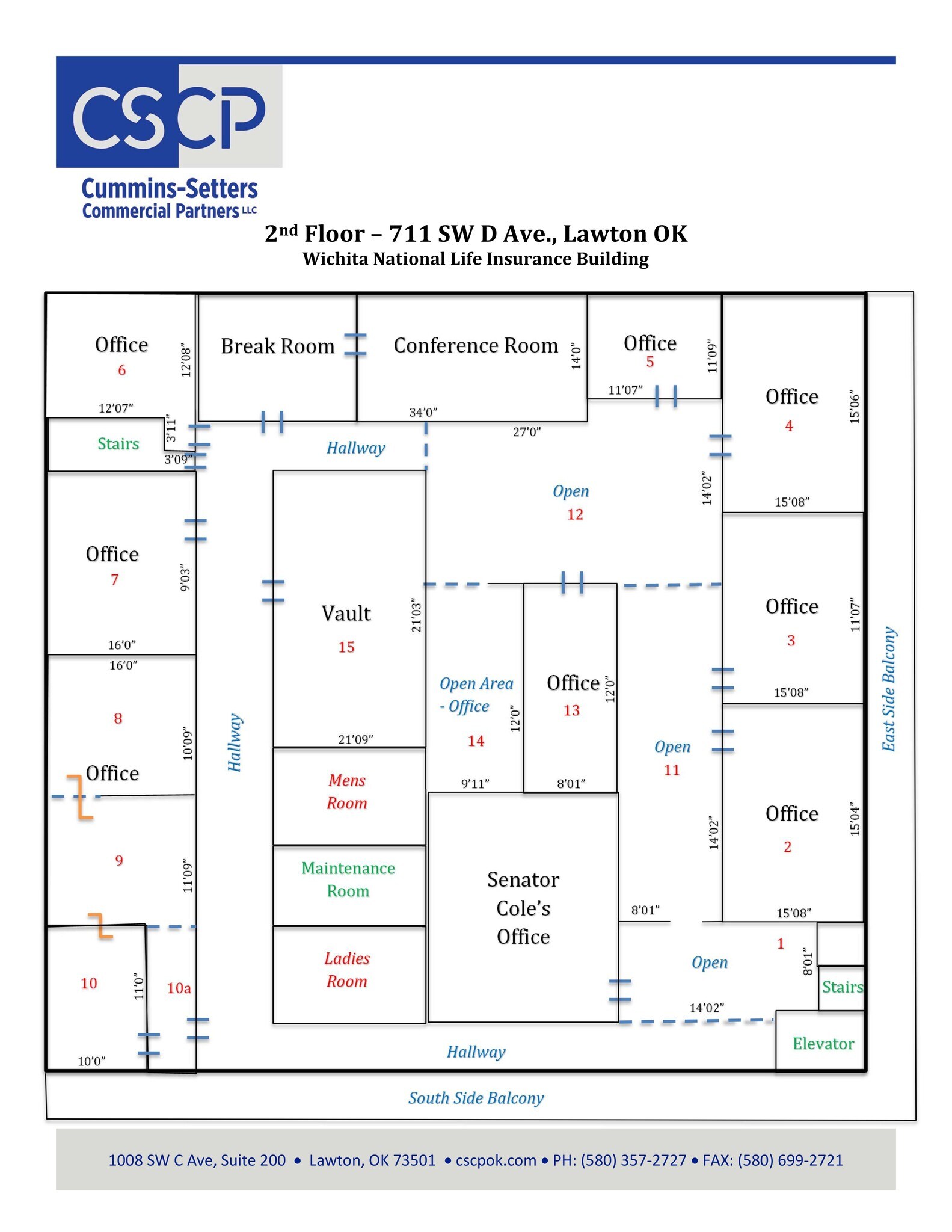 711 SW D Ave, Lawton, OK for lease Site Plan- Image 1 of 1