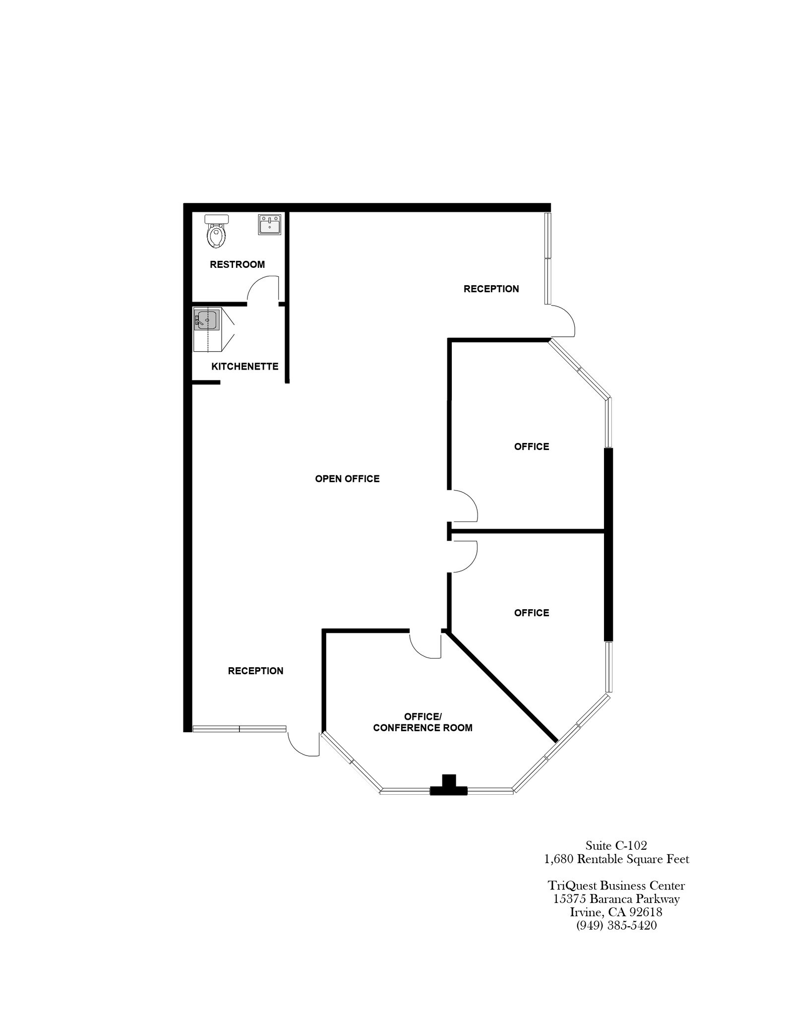 15375 Barranca Pky, Irvine, CA 92618 TriQuest Business Center