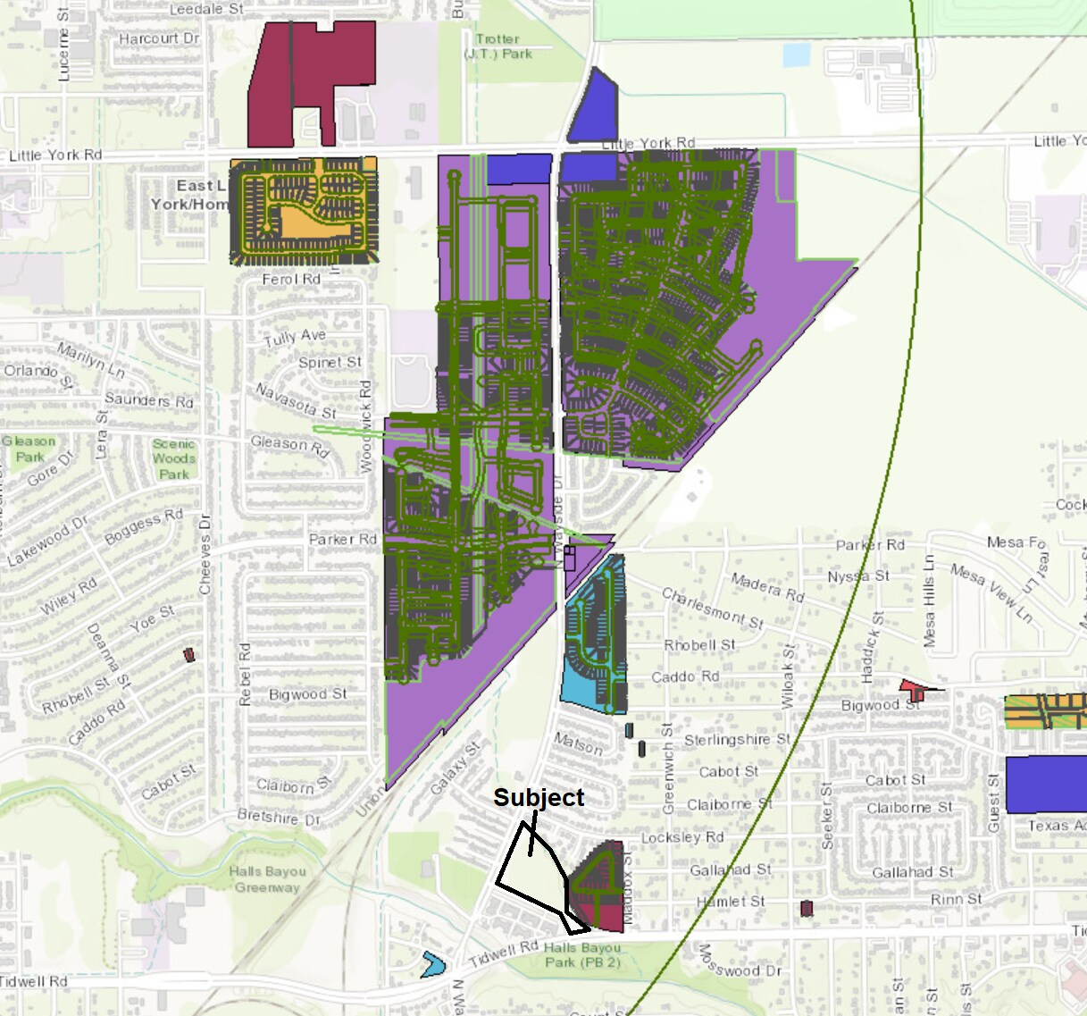 N Wayside, Houston, TX 77028 Fully Platted & APPROVED 79 UNIT