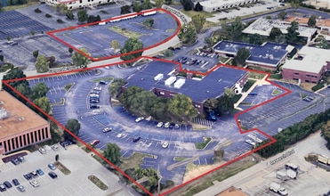 1145 Corporate Lake Dr, Creve Coeur, MO - AERIAL map view