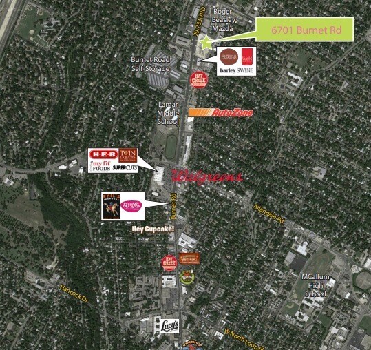 6701 Burnet Rd, Austin, TX for sale Aerial- Image 1 of 1