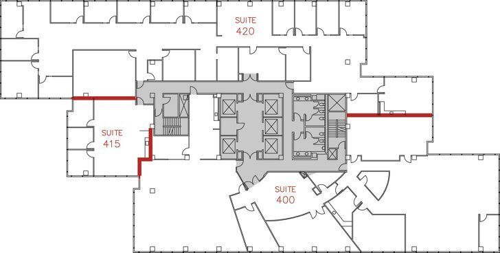 3131 Camino del Rio N, San Diego, CA for lease Floor Plan- Image 1 of 1