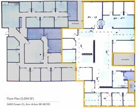 3600 Green Ct, Ann Arbor, MI for lease Floor Plan- Image 1 of 12