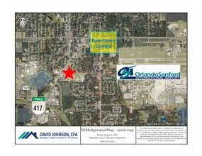 601 W 27th St, Sanford, FL - AERIAL  map view - Image1