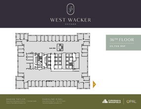 35 W Wacker Dr, Chicago, IL for lease Floor Plan- Image 1 of 1